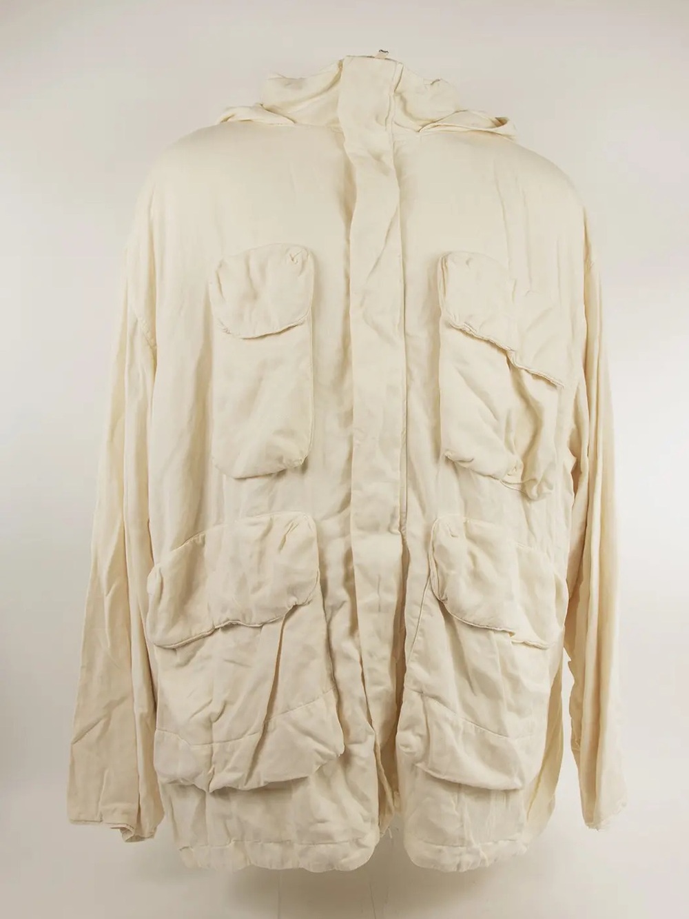 Brand New Limited Unreleased Yeezy Season 4 Turtledove Oversized Parka Jacket XL